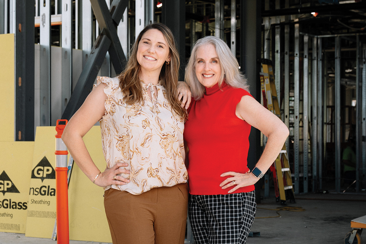 YWCA two women at construction site